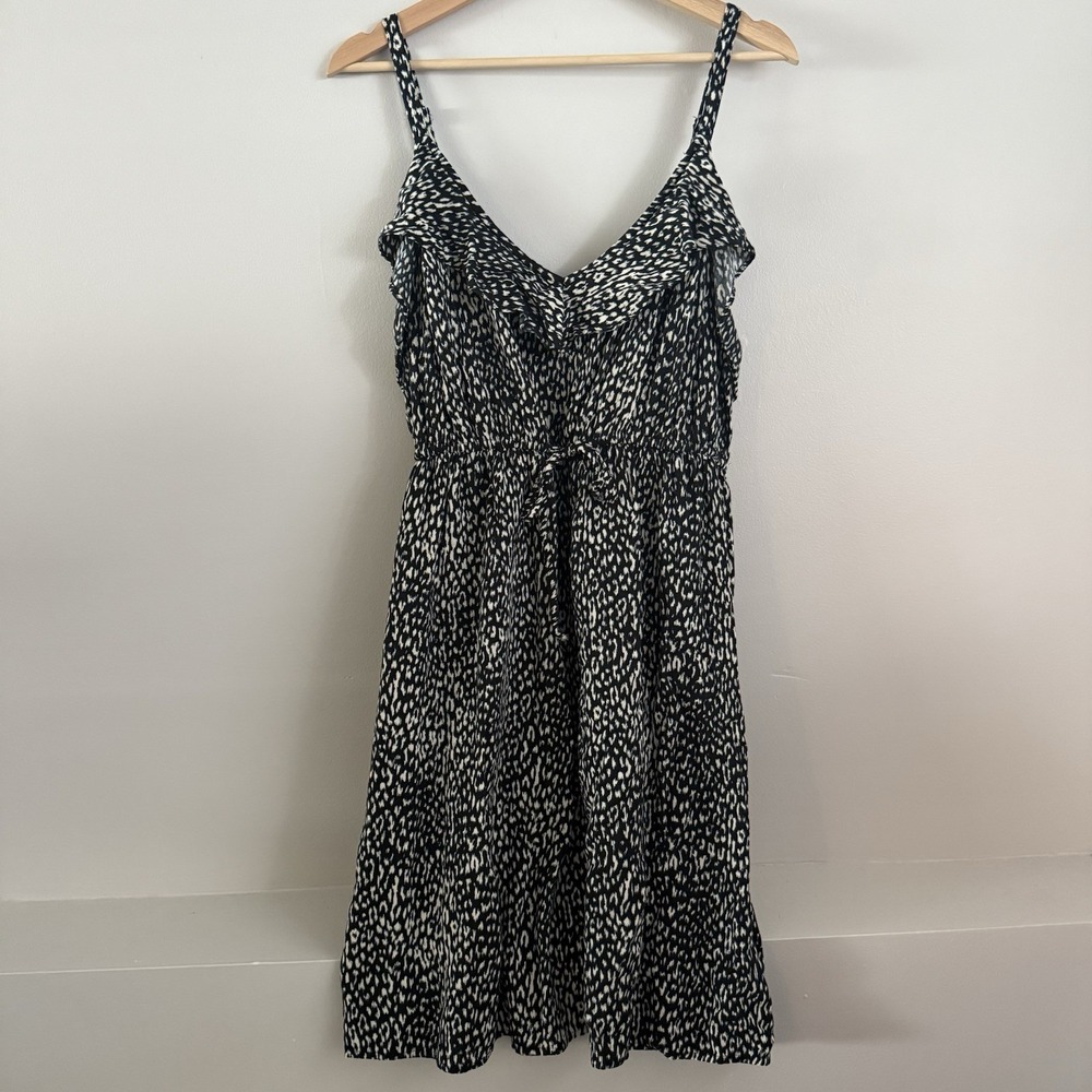 Torrid‎ Animal Print Tank Cami Dress Ruffle Plus Size 2